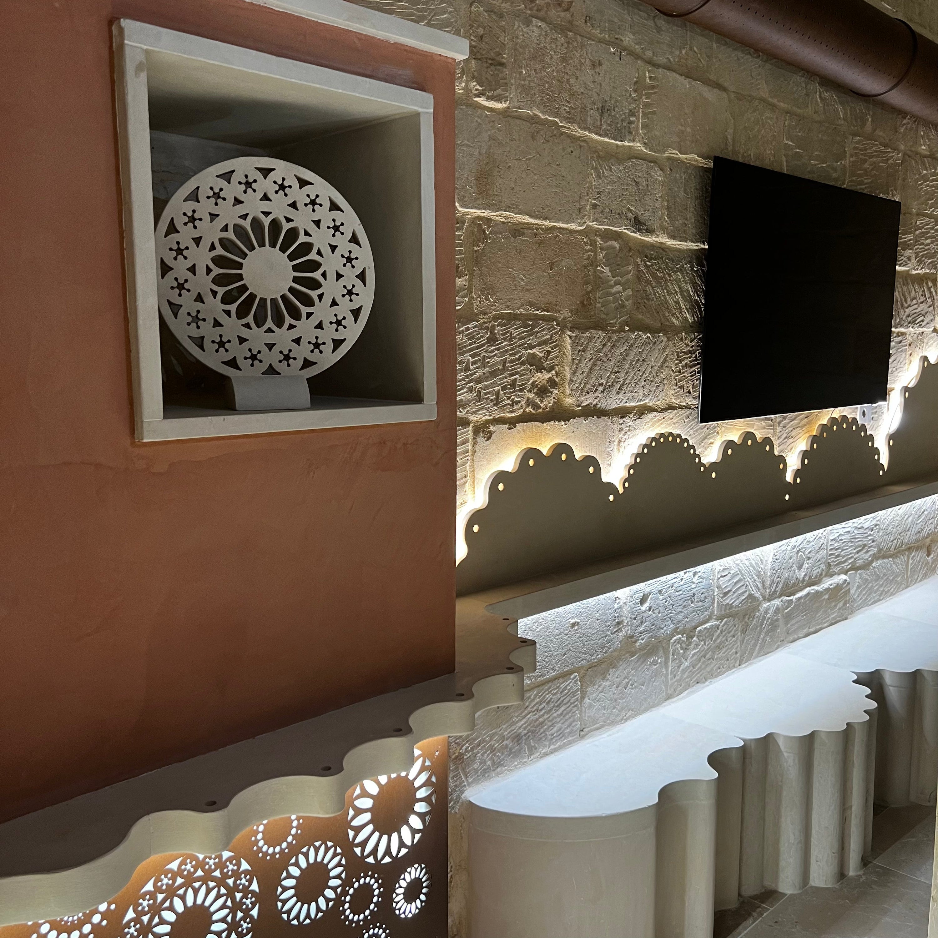 Pietra Leccese nel design d'interni: eleganza naturale